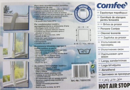 Comfee Hot Air Stop 4M Fensterabdichtung
